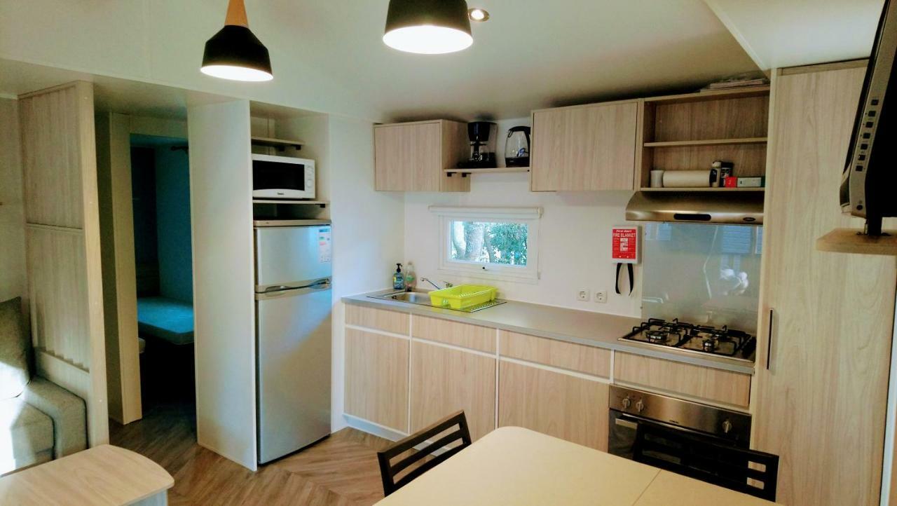 Superbe Mobil Home 6 Pers 300M De La Mer 圣布里文莱丝皮恩 外观 照片